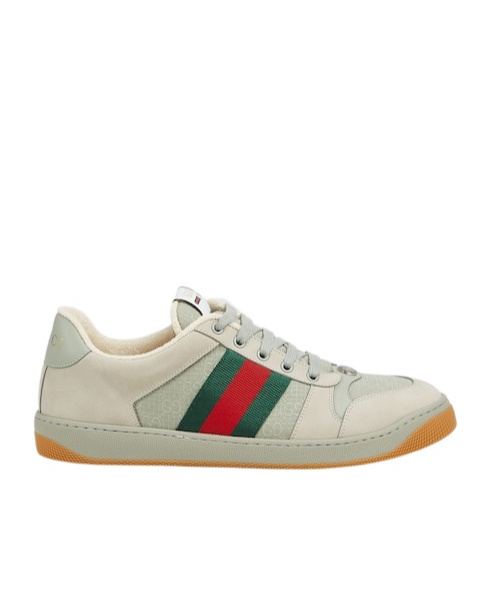 Gucci Screener Sneakers In Gray