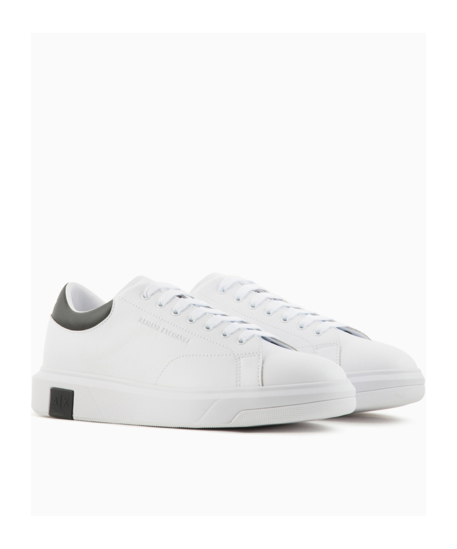 Armani Exchange Action Leather Sneakers