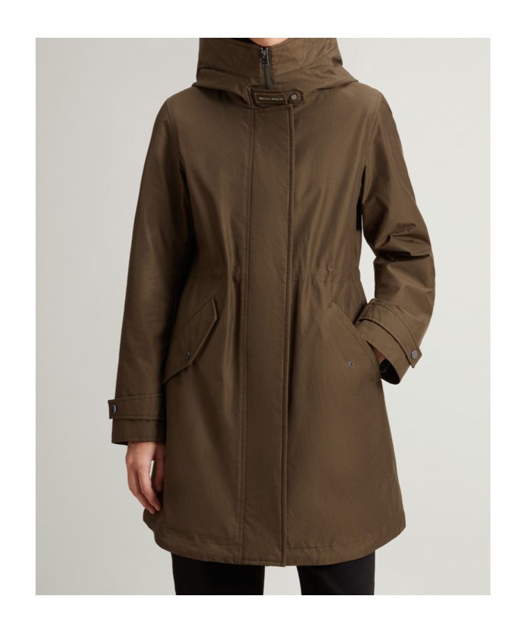 Shop Woolrich Authentic 3 In 1 Parka In Green