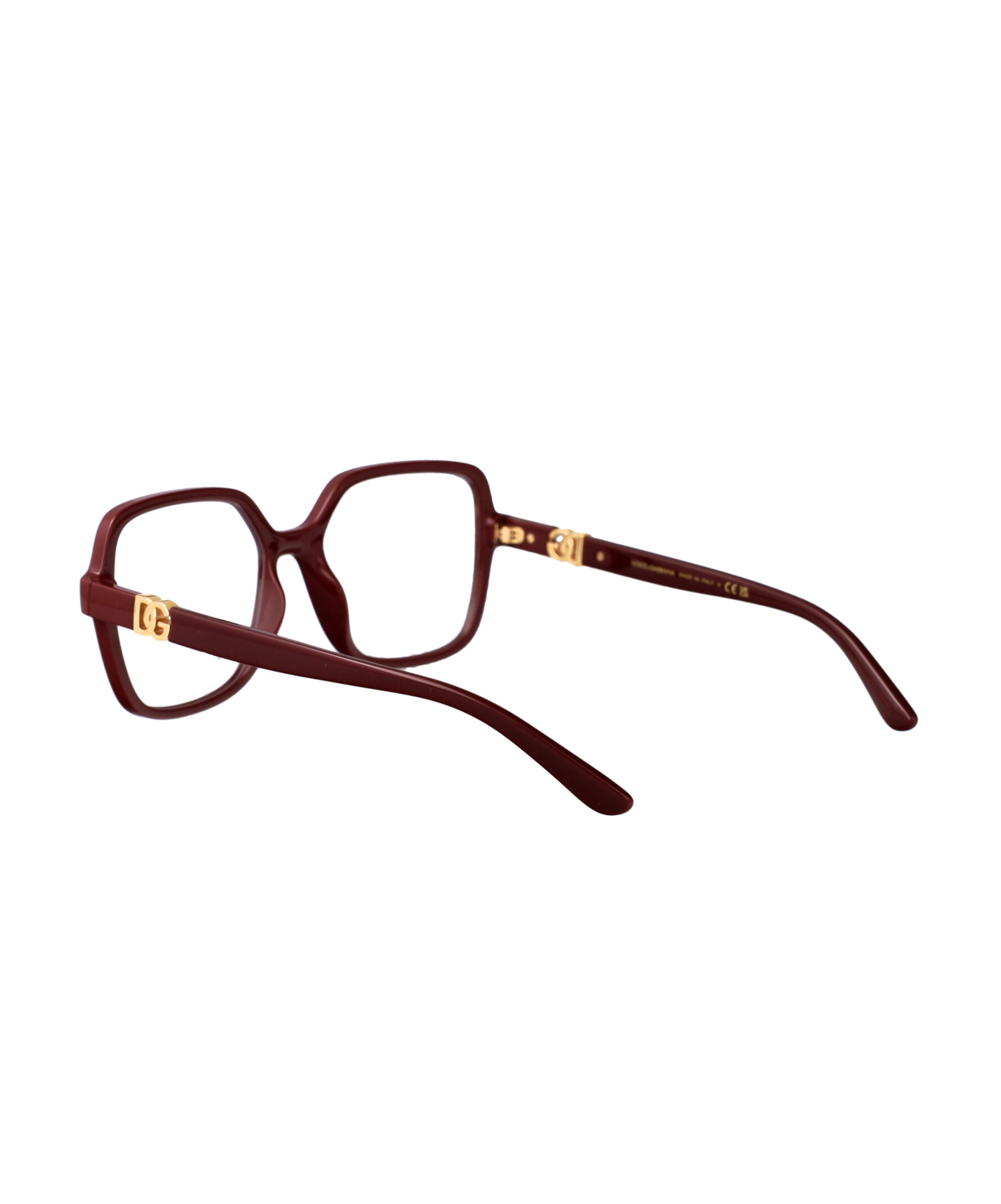 Dolce & Gabbana Geometric Flat Mirror In Red