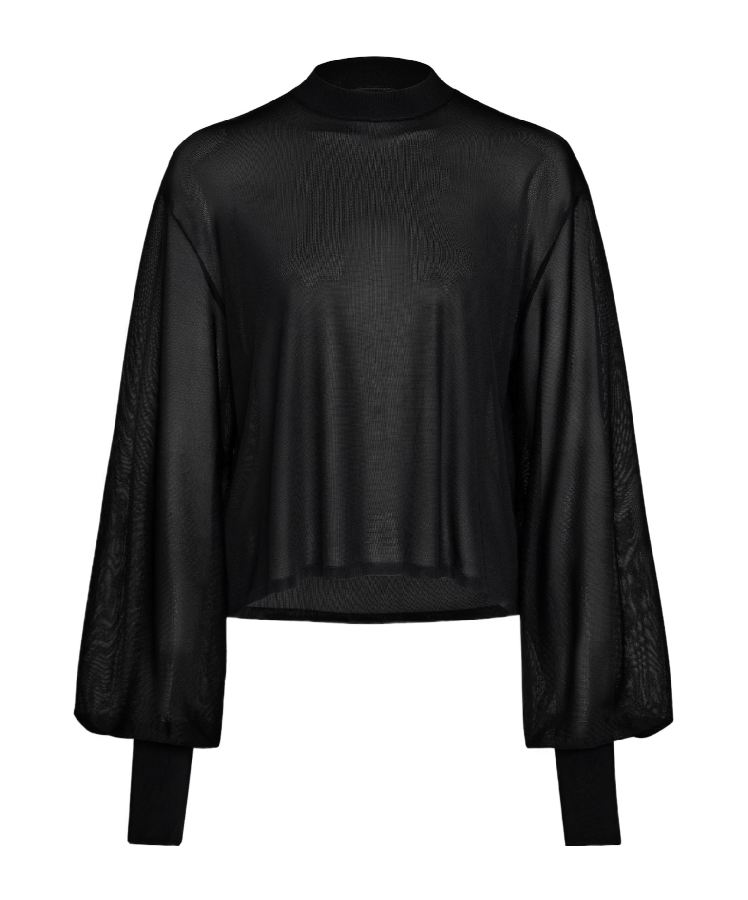 Alaïa Knit Loose Jumper In Black