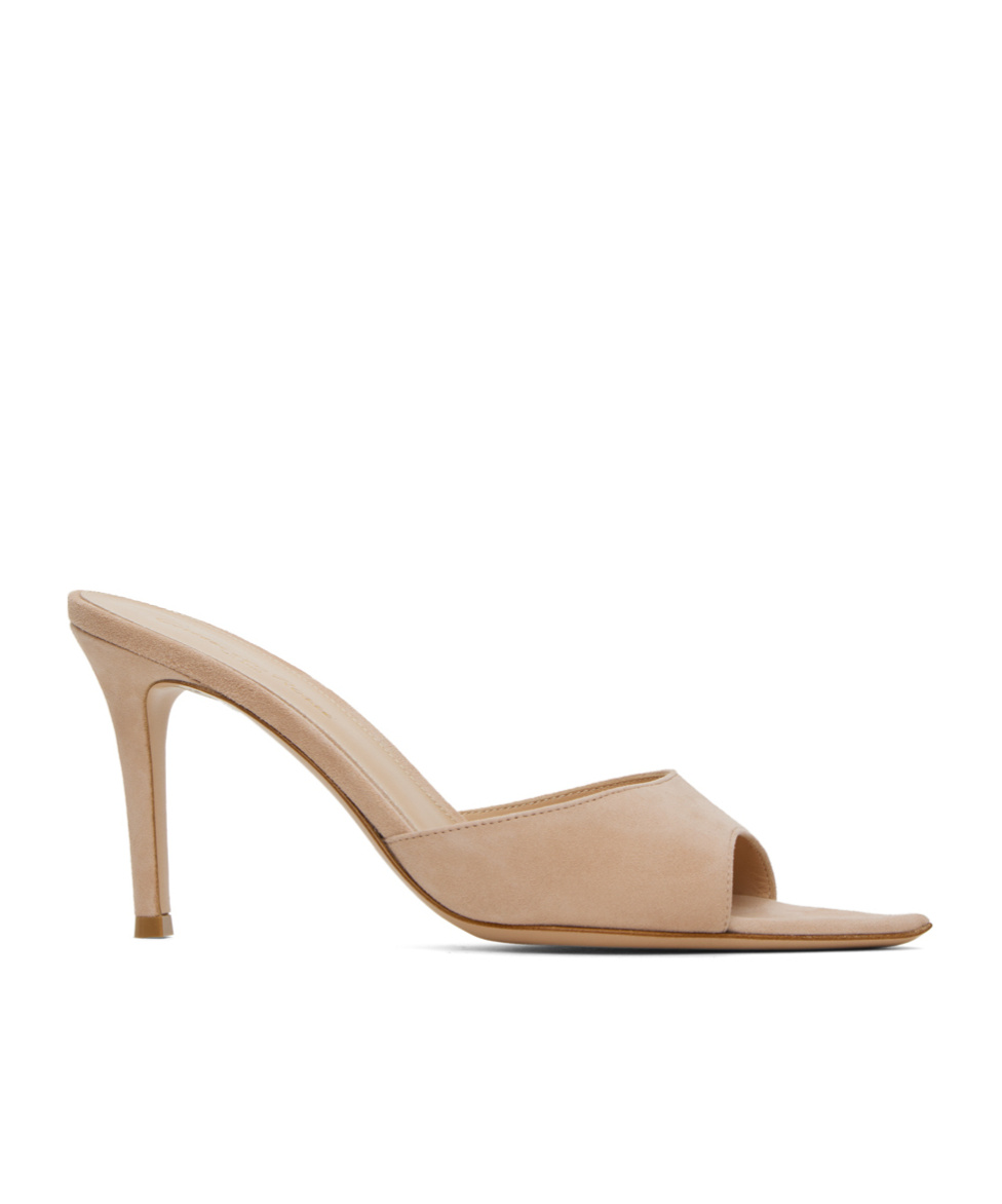 GIANVITO ROSSI ELLE POINTED HIGH-HEELED SANDALS