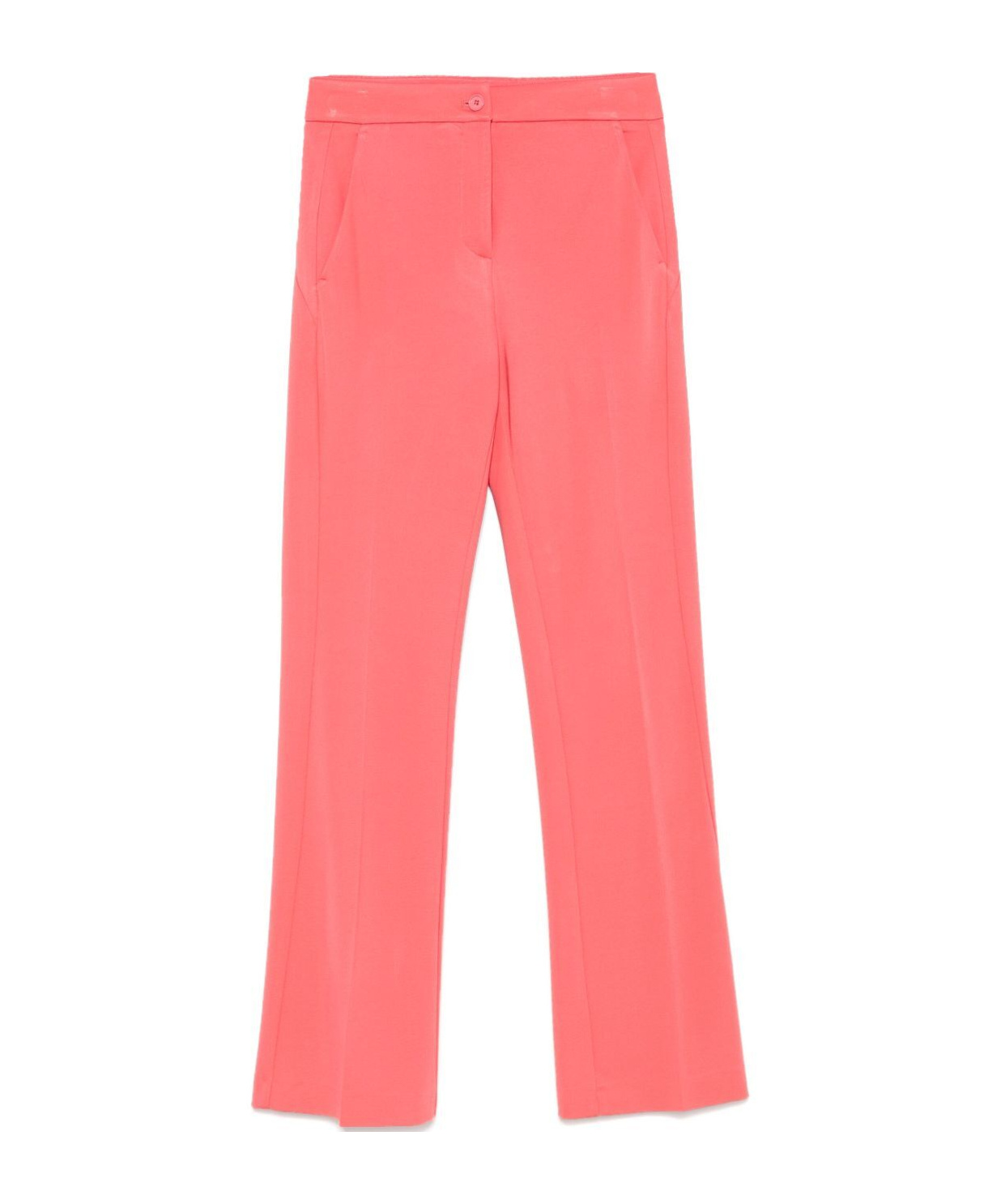Pinko Straight-leg Trousers In Pink