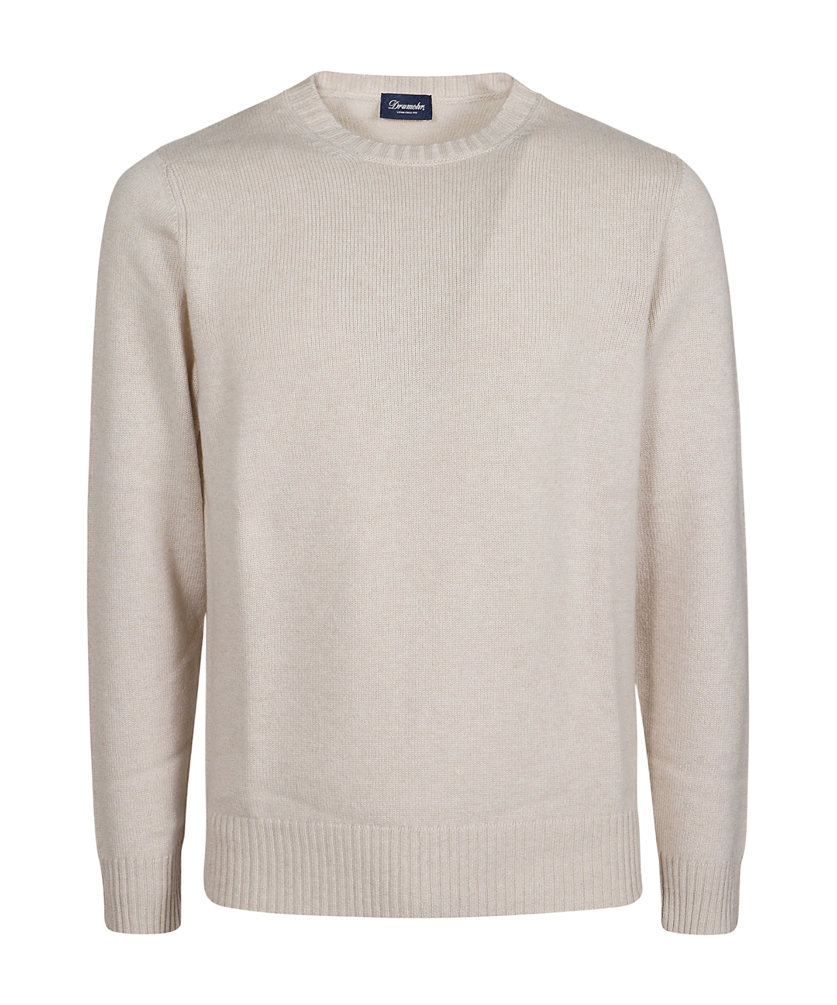 Drumohr Round Neck Sweater In Nude