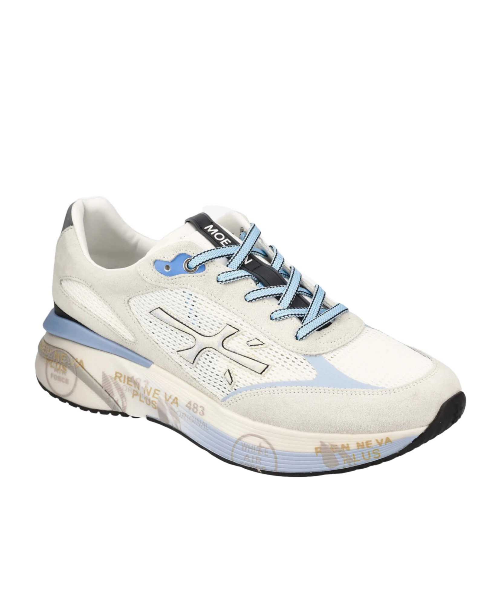 Premiata Moe Run 7299 In White