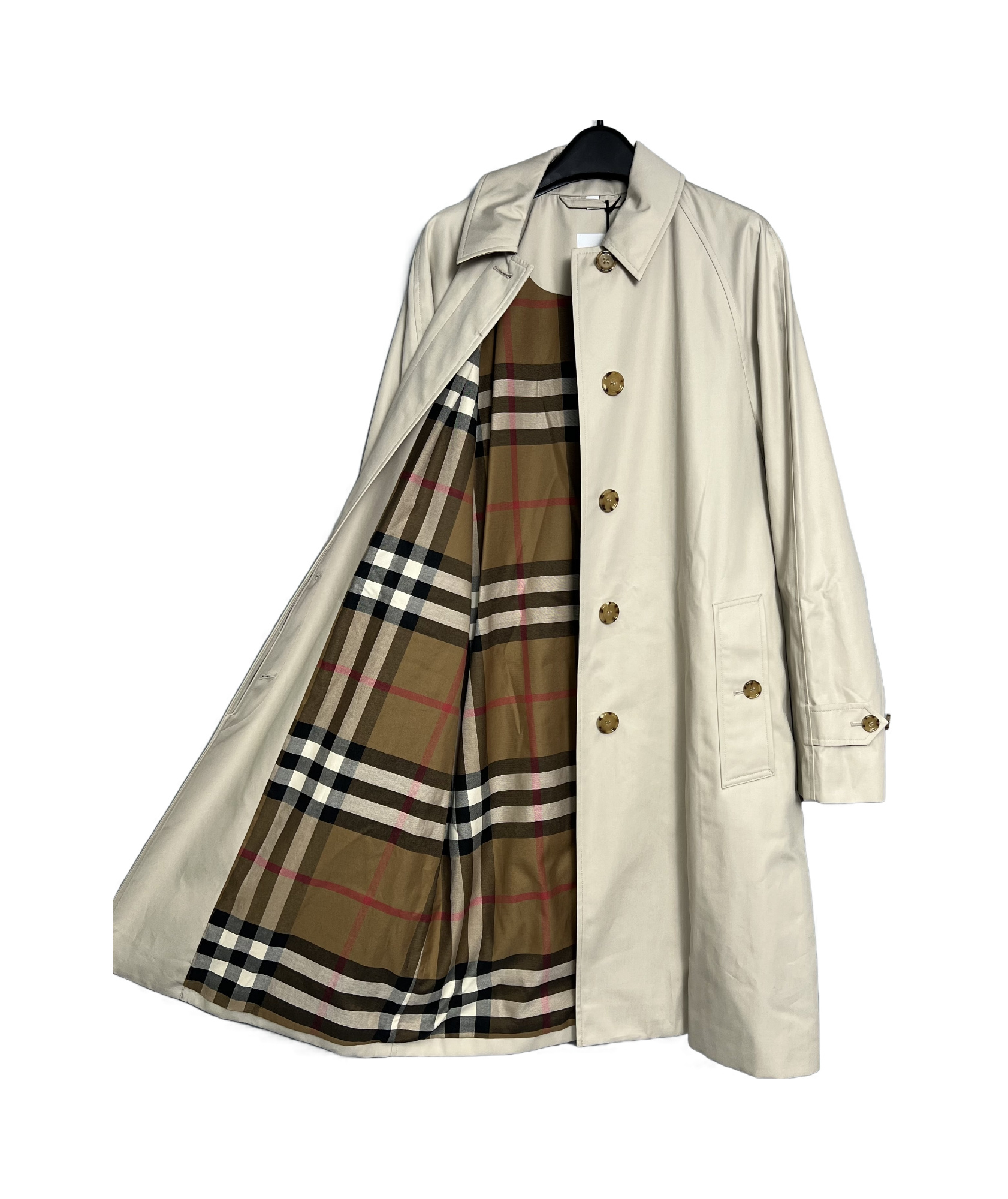 Burberry Hidden Windbreaker In Neutral