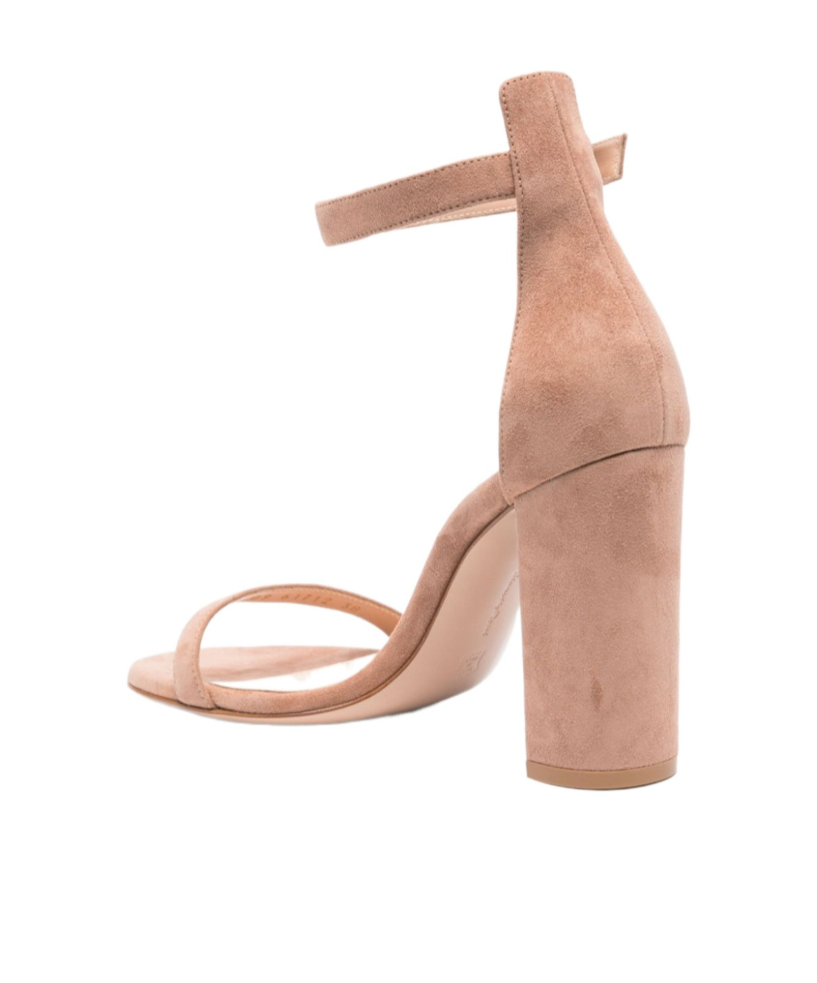 Shop Gianvito Rossi Open-toed High-heeled Sandals In Nude