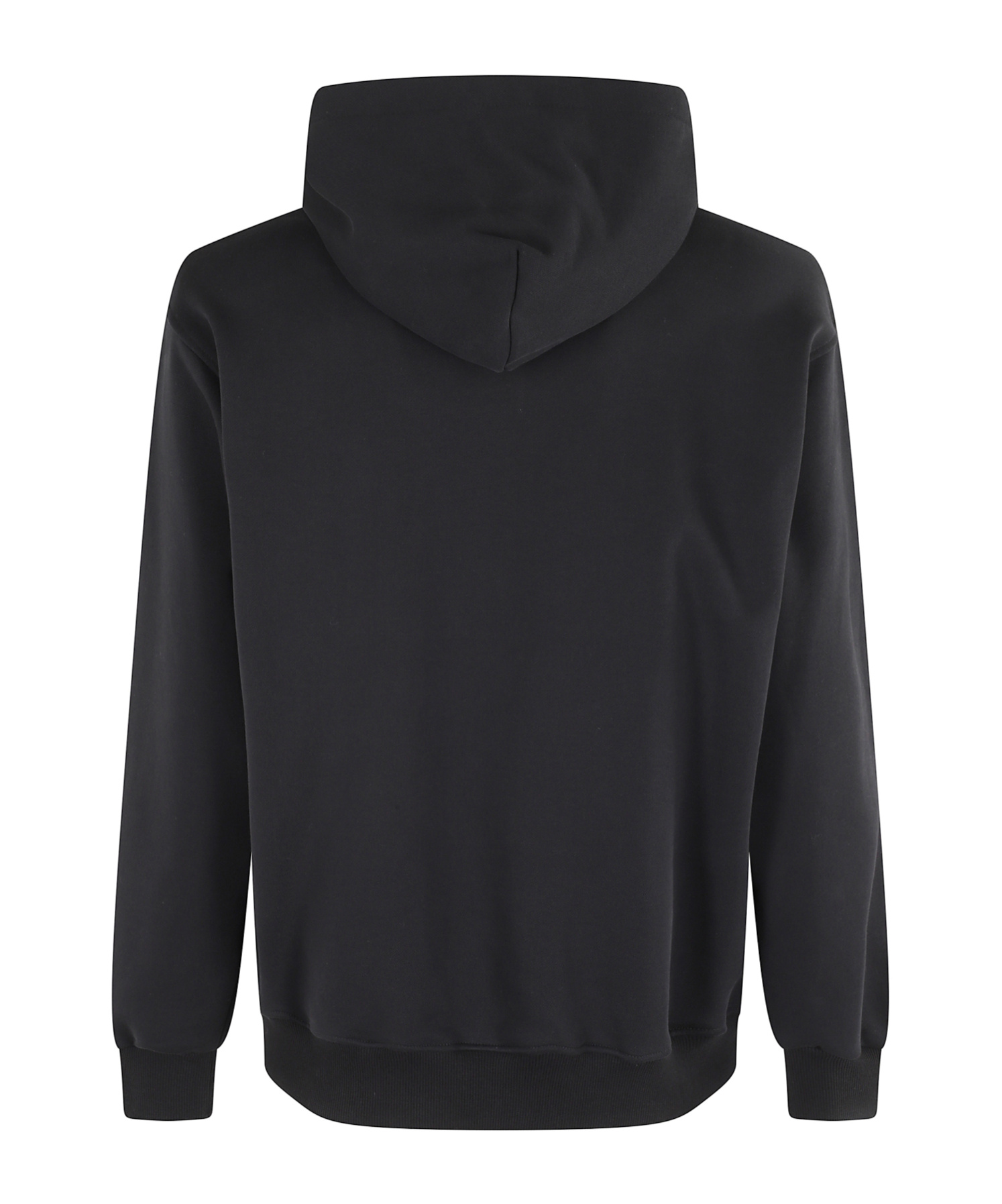 A Paper Kid Logo-embroidered Hoodie In Black