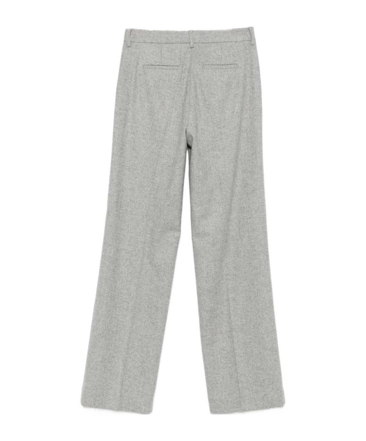Antonelli Belt Loop Casual Pants In Gray