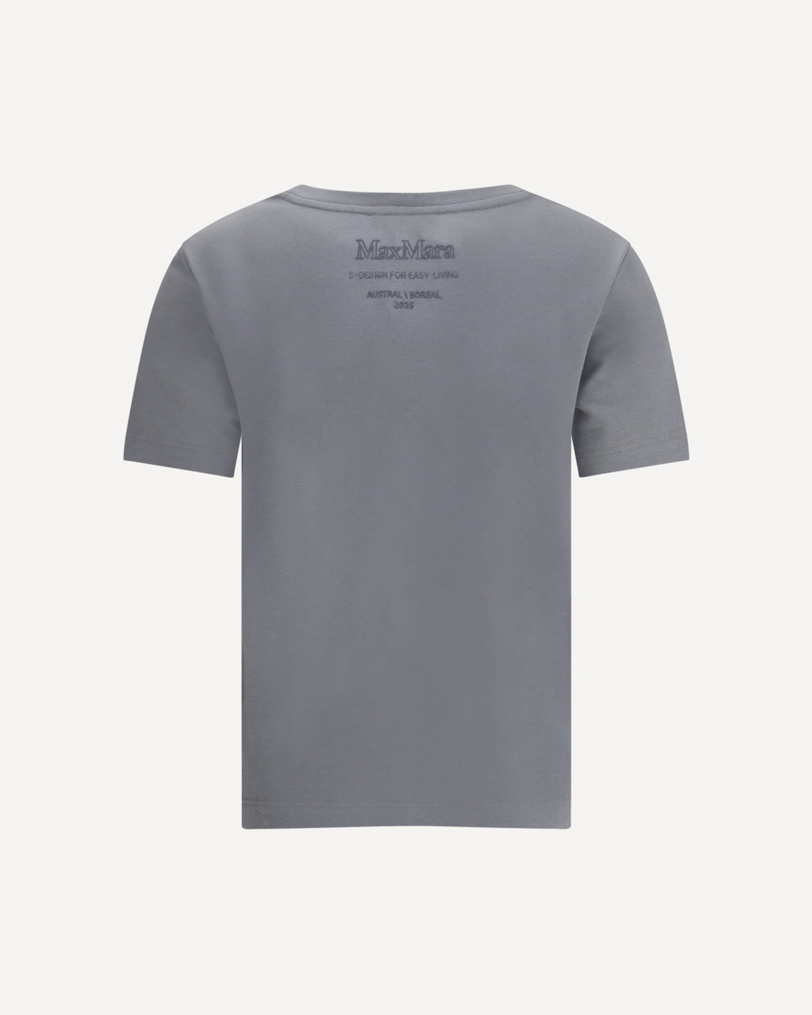 Max Mara Maya Short-sleeves T-shirt In Gray