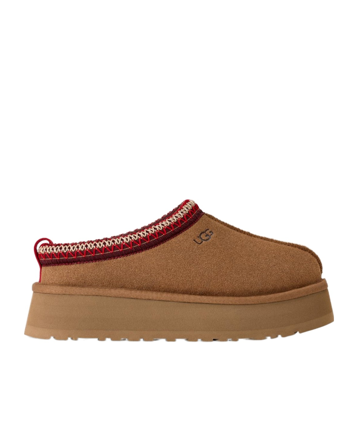 Ugg Tazz Ii 1174471-che Slipper 6 Chestnut Suede Round Toe Slip-on Rhs8109 In Brown