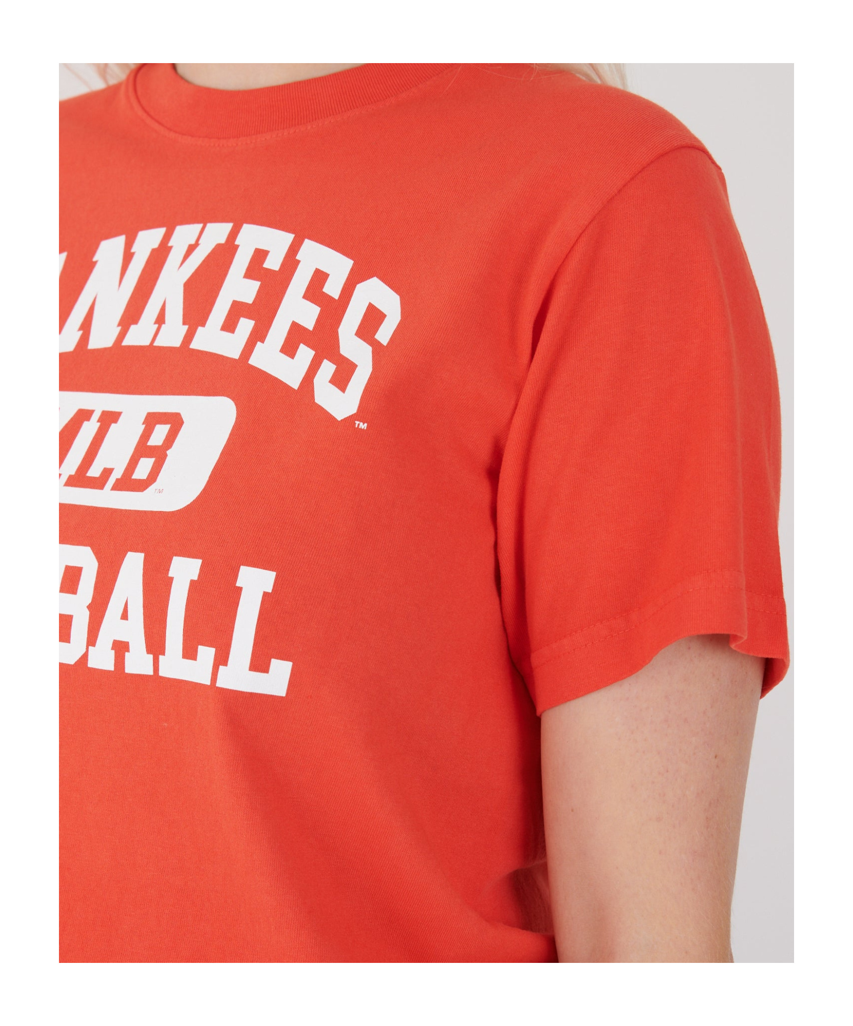 Sporty And Rich Yankees Ivy T-shirt In Orange