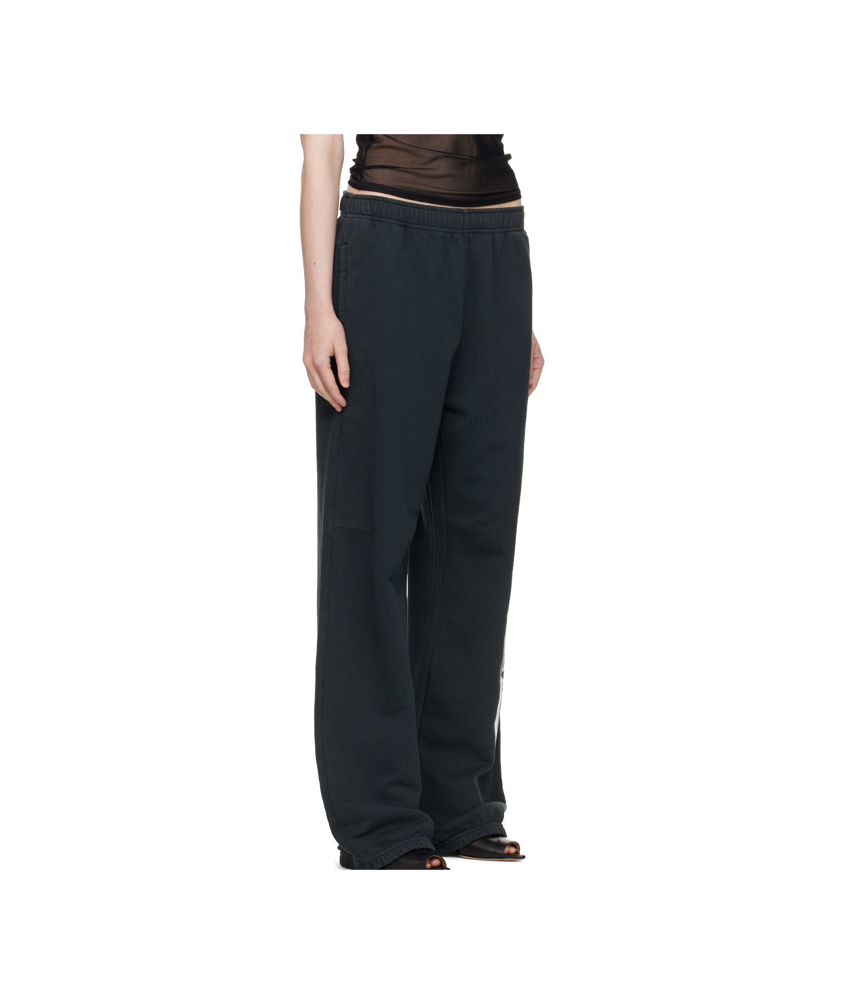 Shop Mm6 Maison Margiela Numbers-motif Track Pants