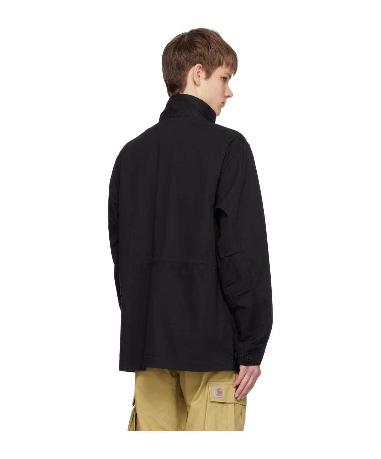 Carhartt Unity Single-breasted Casual Jacket In Black