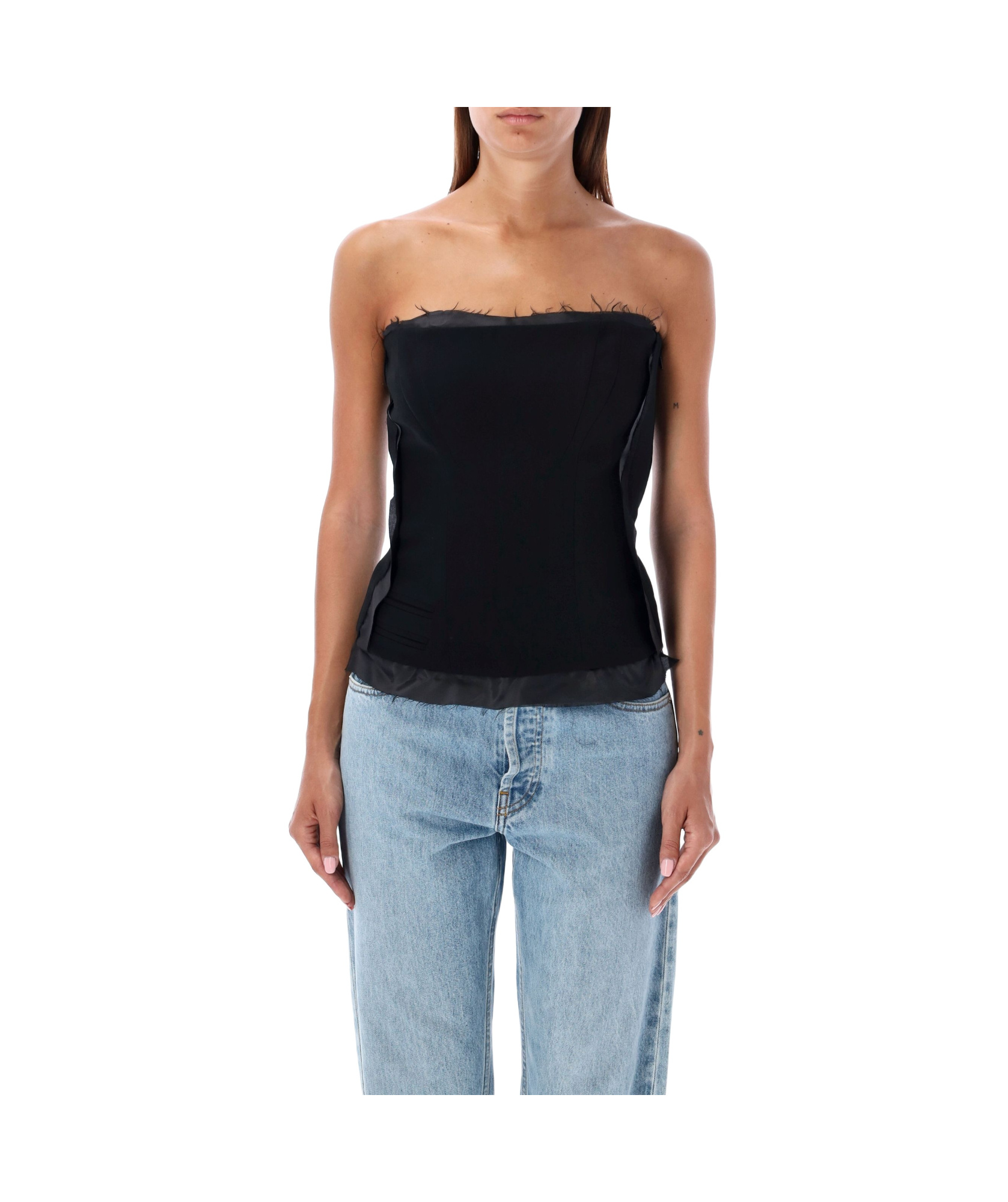 Ottolinger Tube Top Vest In Multicolor