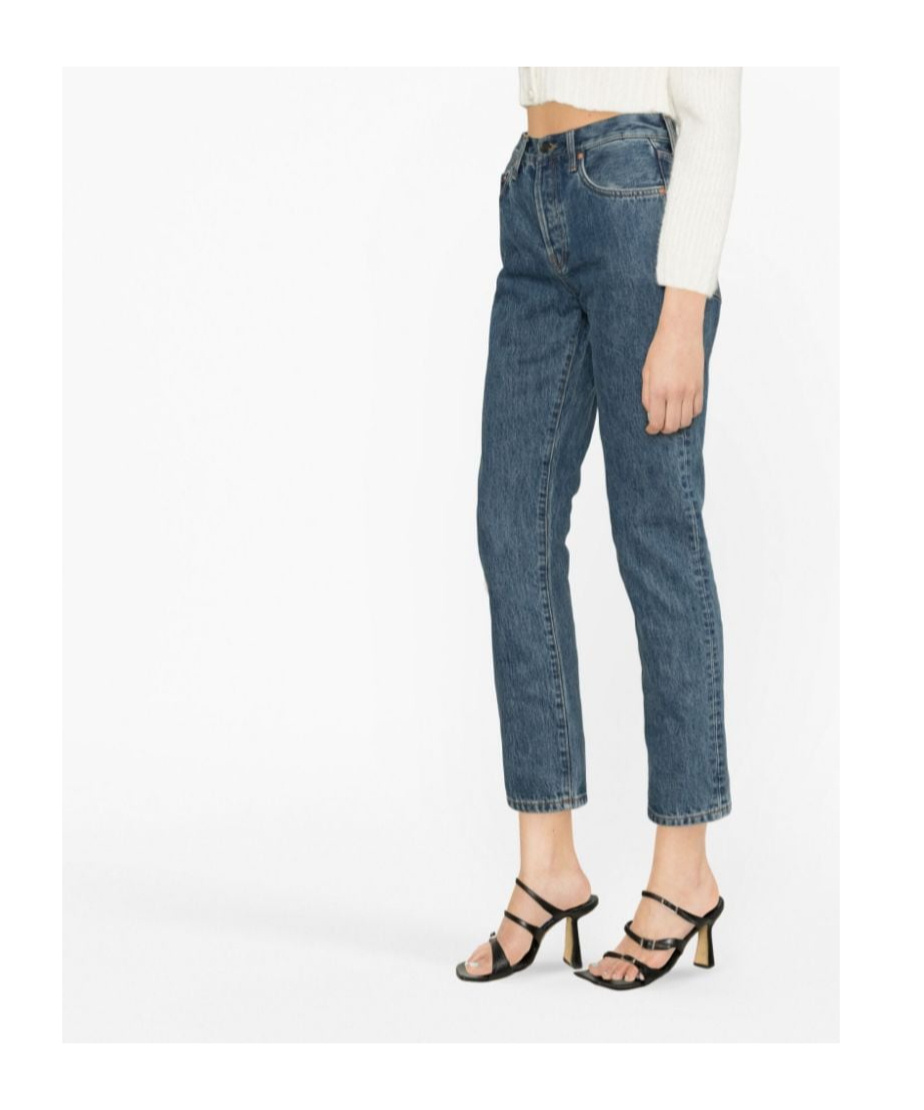 Wardrobe.nyc Belt-loop Jeans In Blue