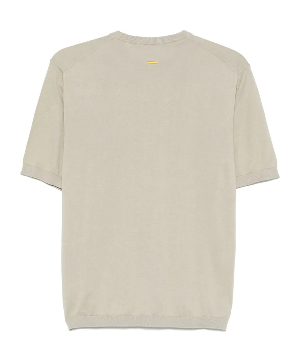 Shop Aspesi Fine-knit T-shirt In Sage Green