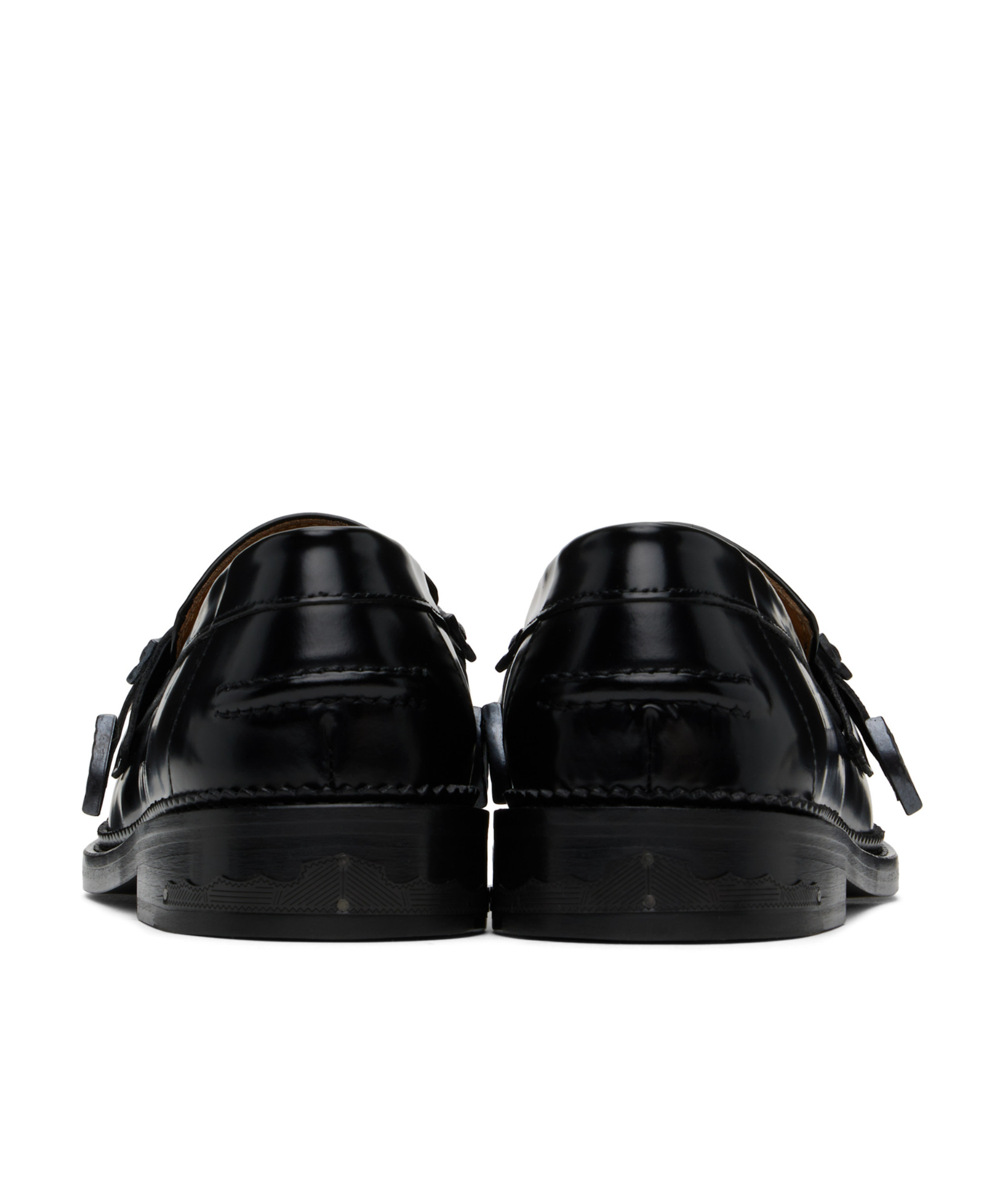 Toga Virilis Ssense Exclusive Black Loafers In Black