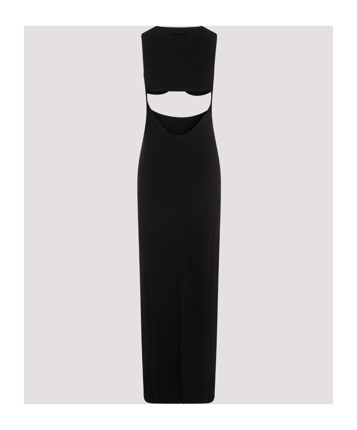 Jean Paul Gaultier Madonna Inspired Long Dress In Black