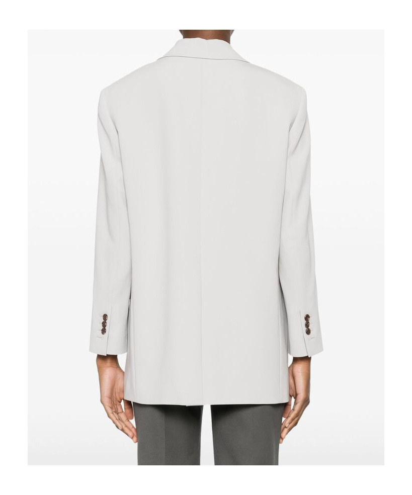 Theory Relax Blazer In Admiral Crepe In White