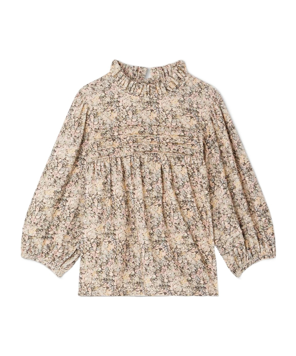 Bonpoint Tess Cotton Blouse In Nude