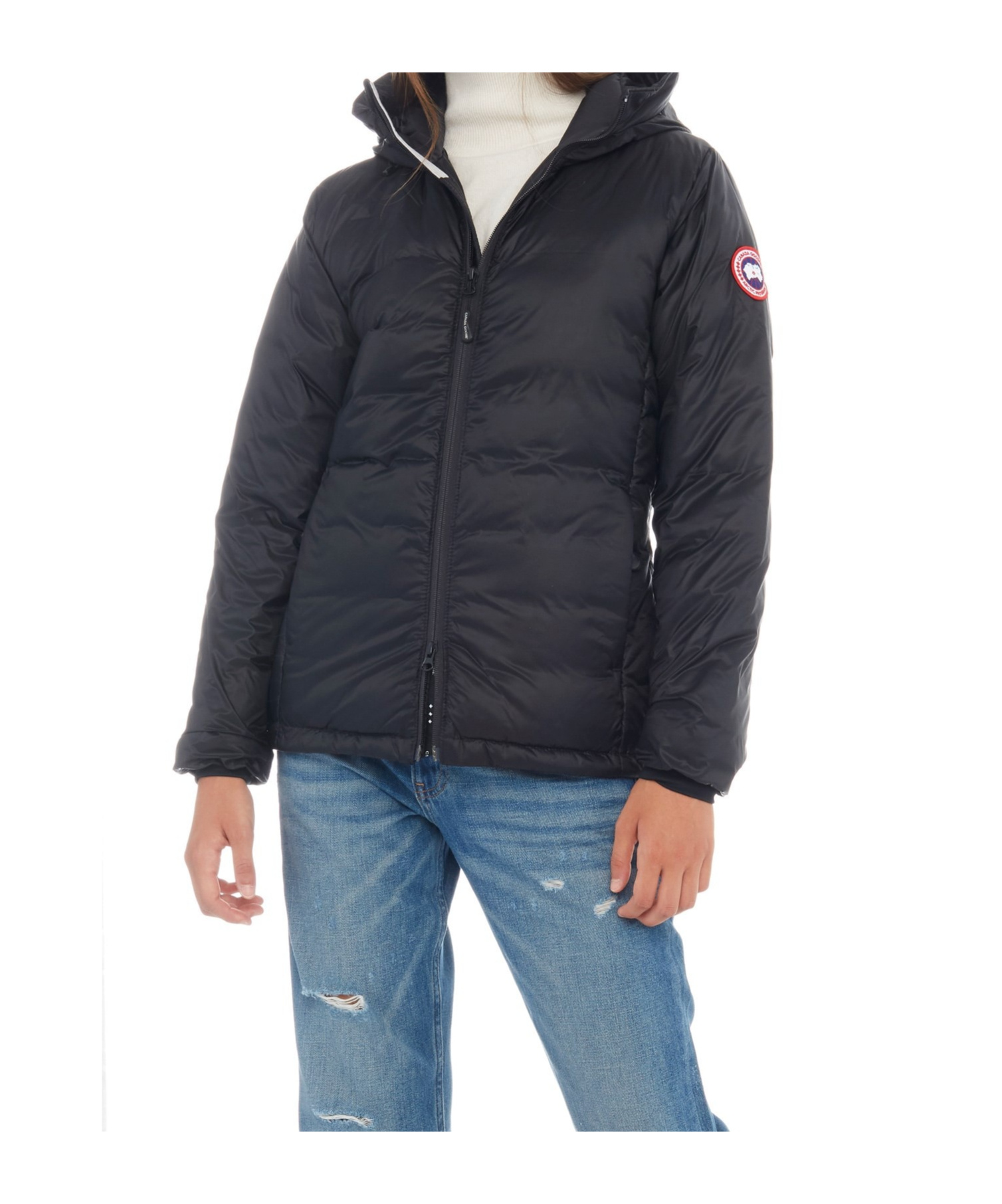 CANADA GOOSE HOODED DOWN JACKET 
