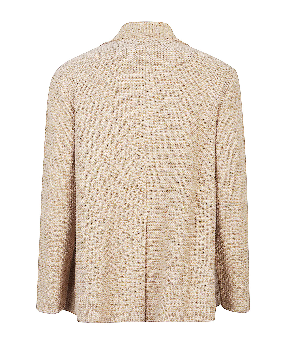 Baserange Long Sleeve Casual Jacket In Beige