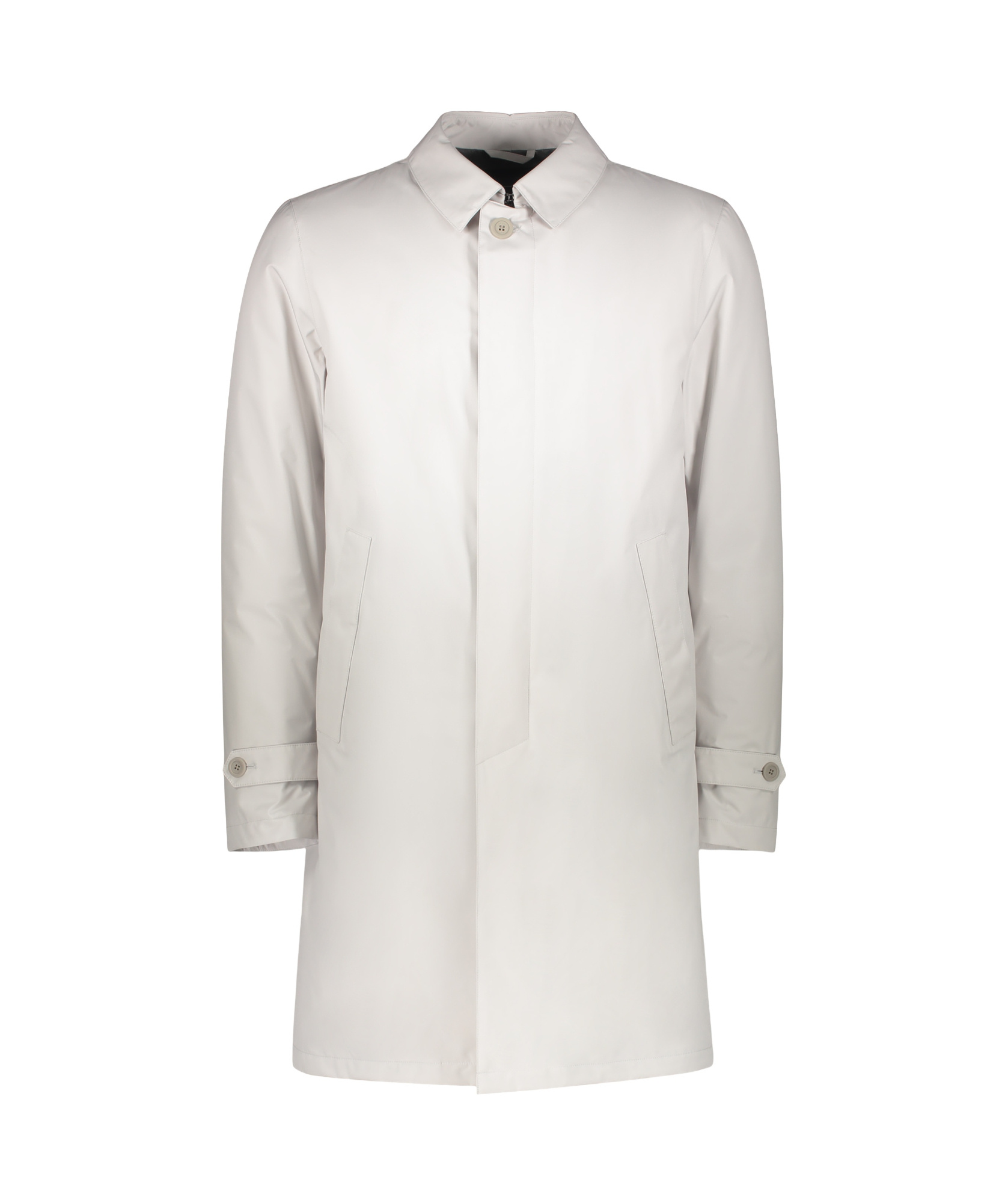 Herno Long Down Jacket In White