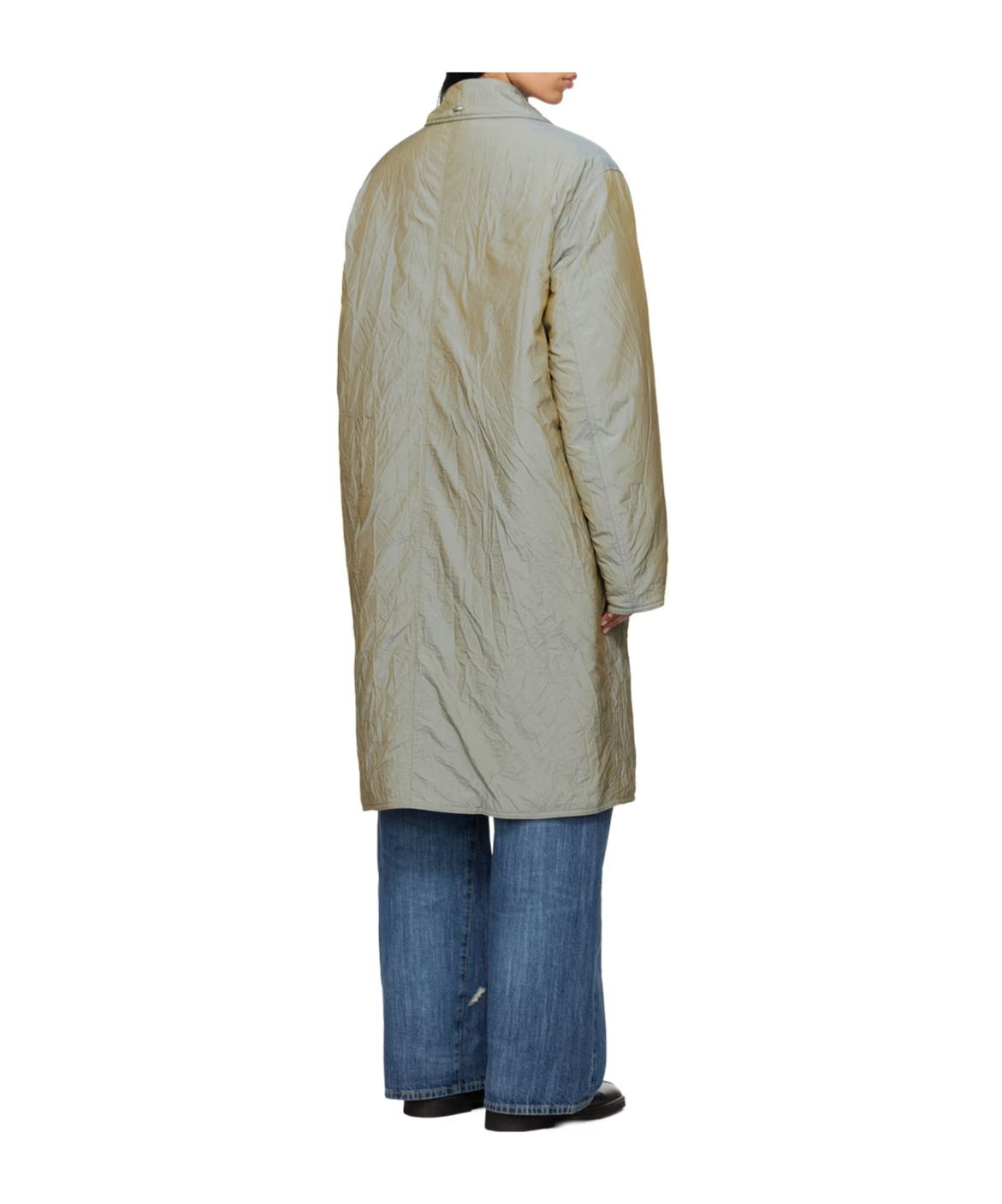 Our Legacy Blithe Lapel Coat In Gray