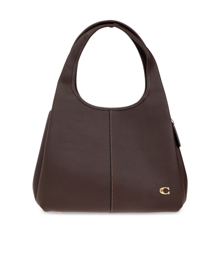 Coach Lana 25 Leather Crossbody Bag In Brown