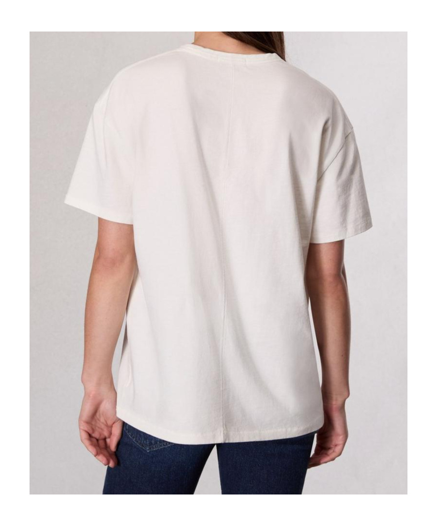Rag & Bone Short-sleeved T-shirt In White