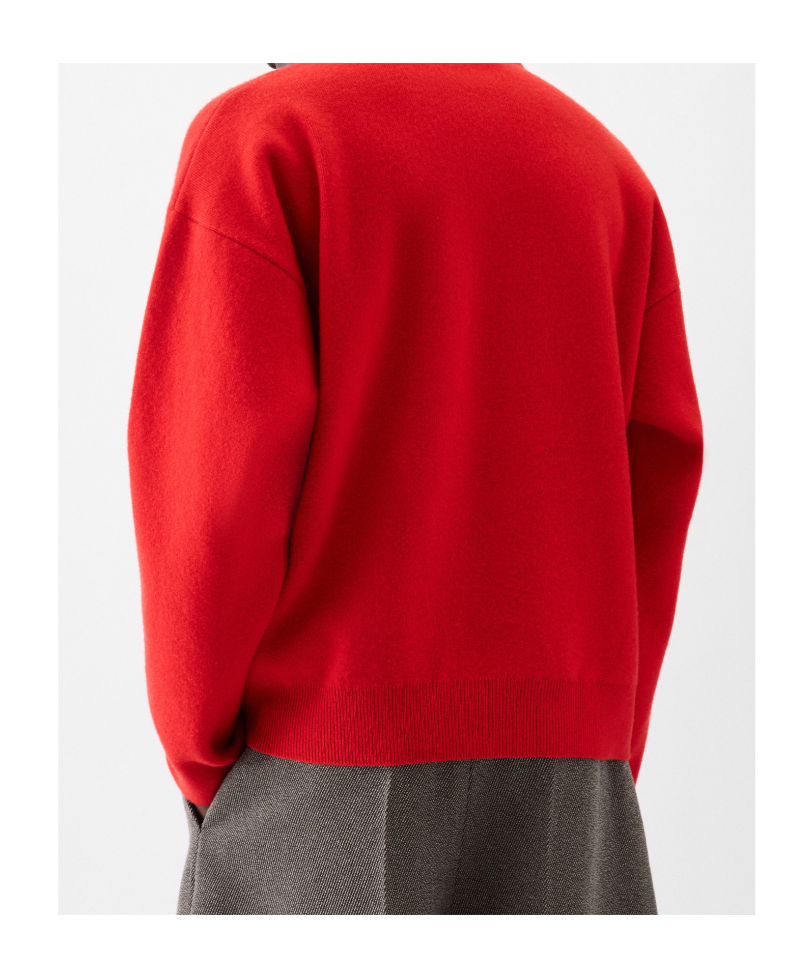 Jacquemus Pallone Wallace-style Sweater In Red