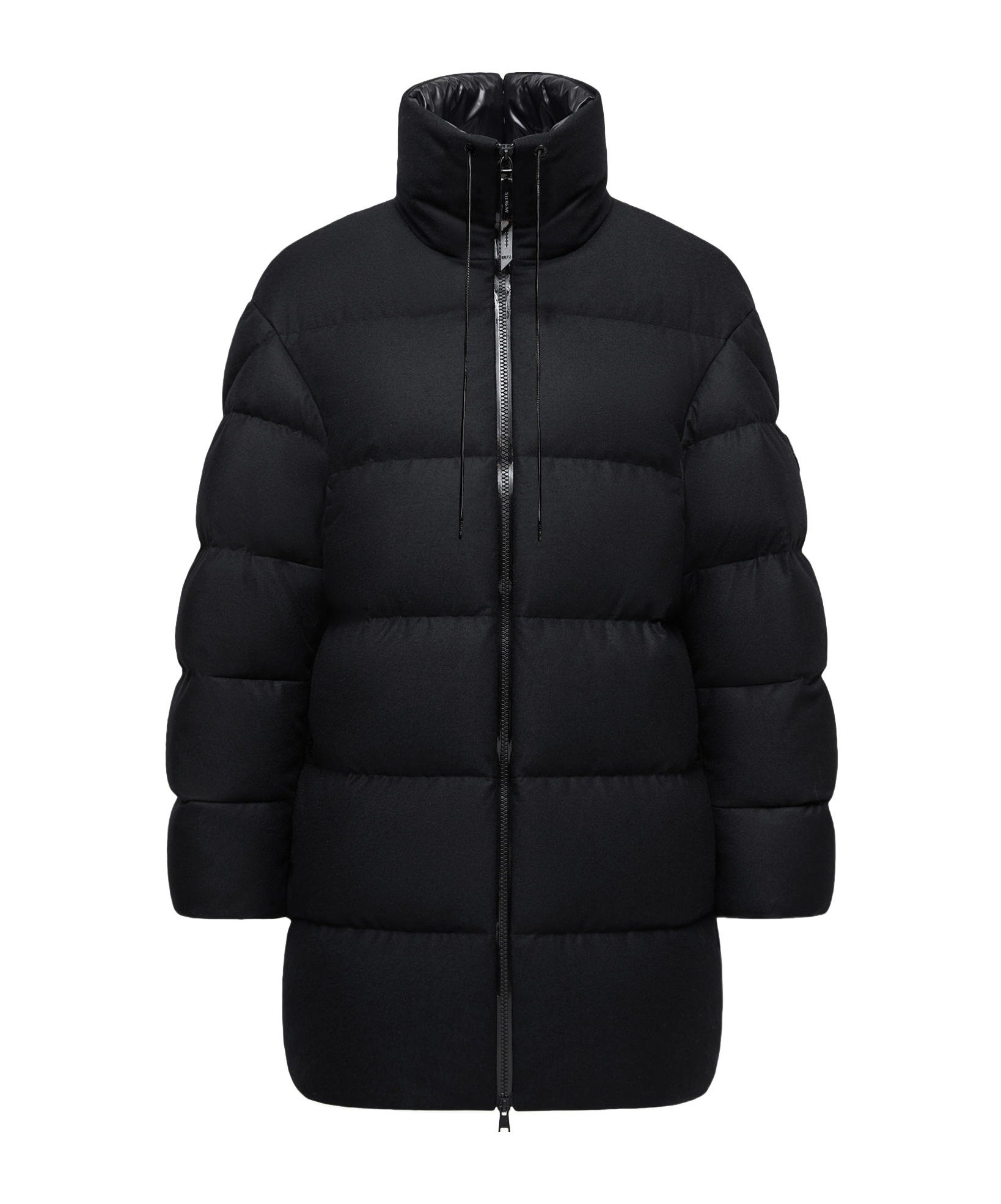 Moncler X Ee72 By Edward Enninful Maarutha Long Down Jacket In Black