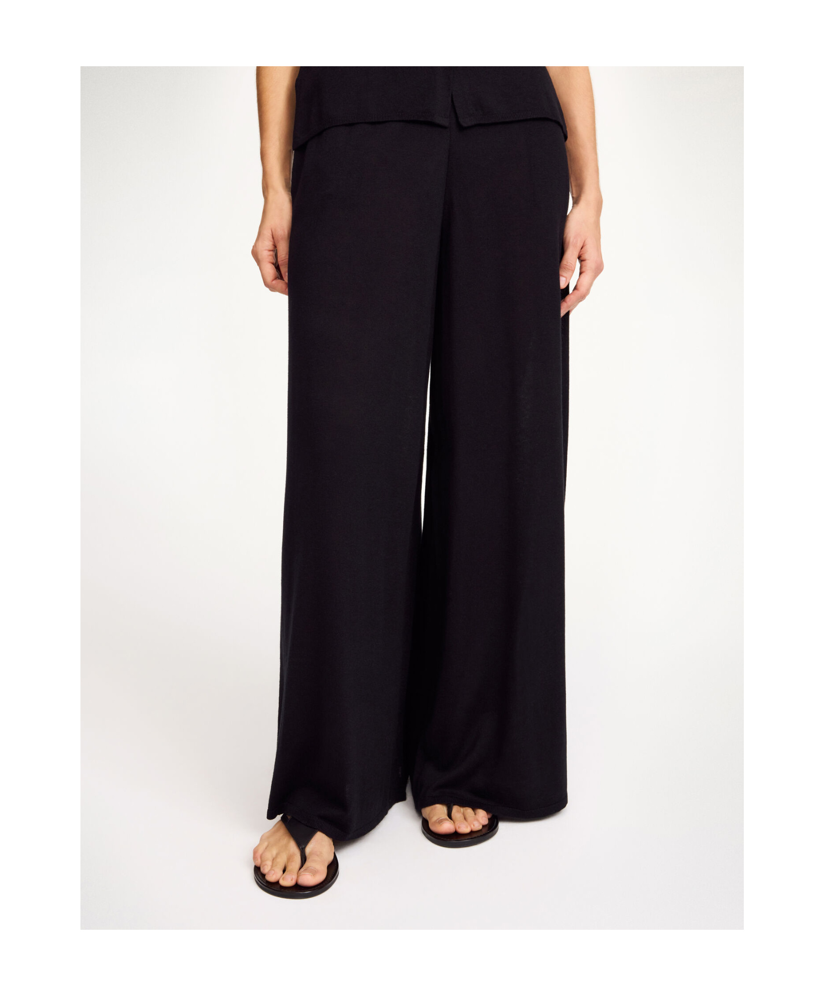 Shop By Malene Birger Piscata Wide-leg Trousers