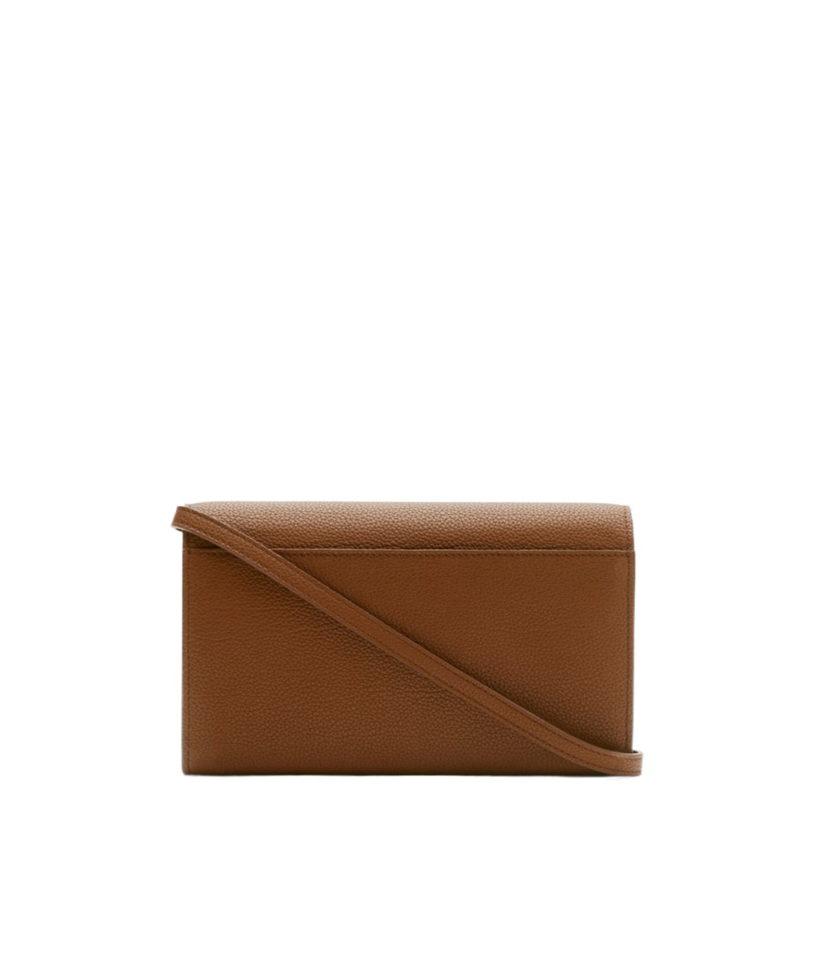 Burberry Leather Cotswolds Strap Wallet In Brown