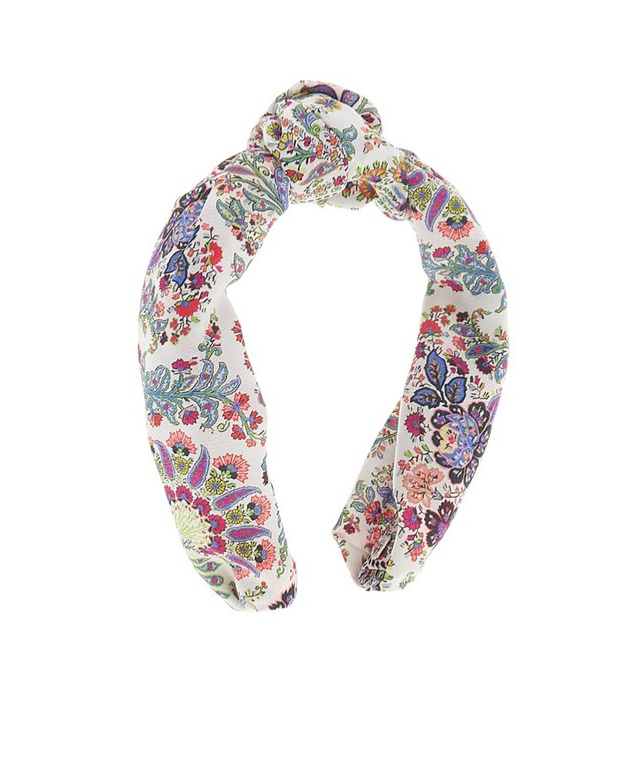Etro Pattern Hair Band In Multicolor