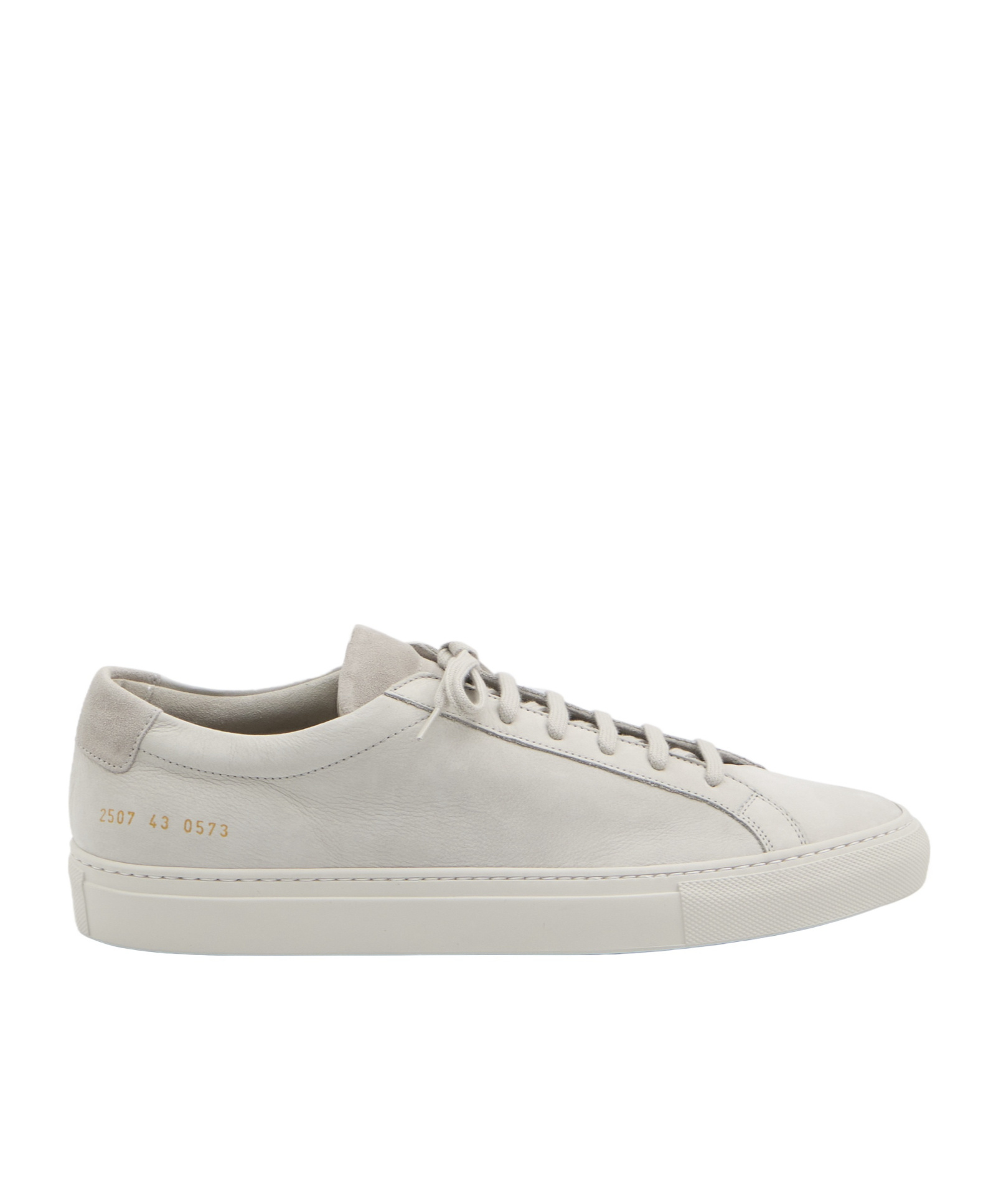 Common Projects Achilles Sneakers In Light Grey Nubuck In Neutral