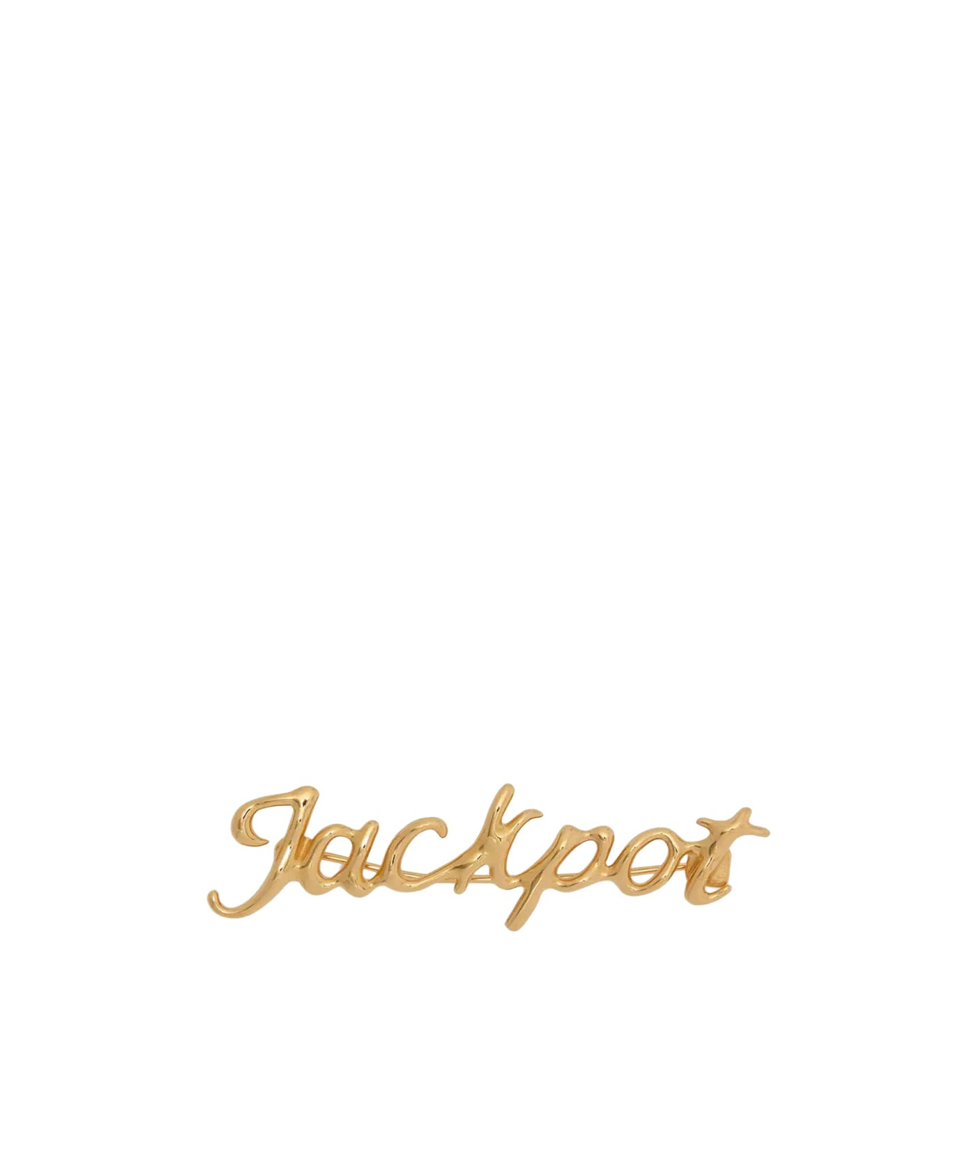 Jil Sander Jackpot Pin In Yellow