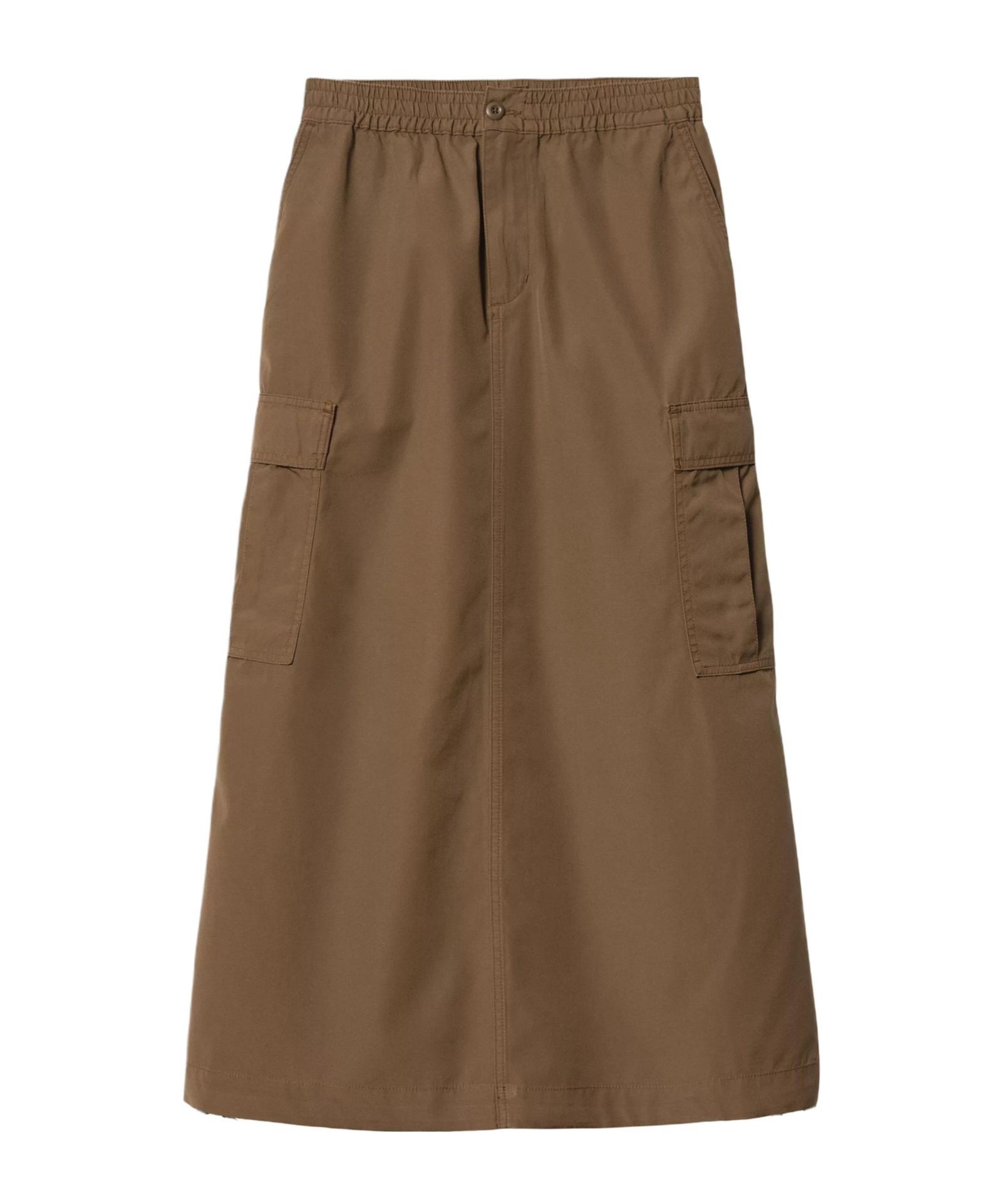 Carhartt Cargo Maxi Skirt In Brown
