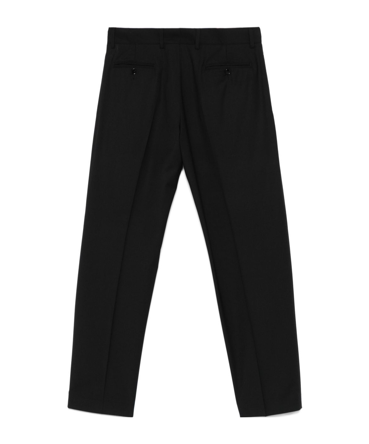 DANIELE ALESSANDRINI BELT-LOOP CASUAL PANTS