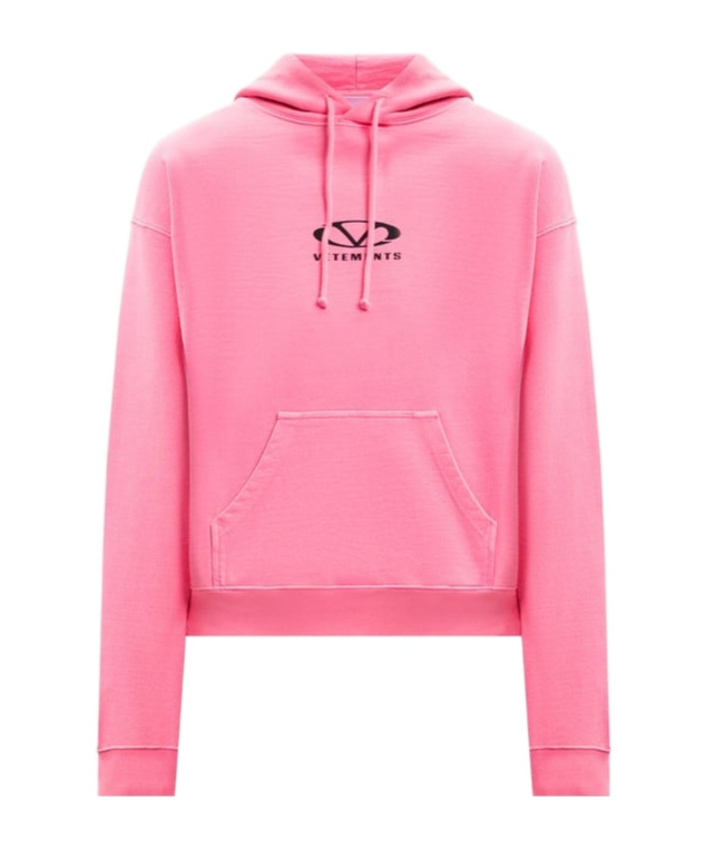 Vetements Long-sleeved Sweater In Pink
