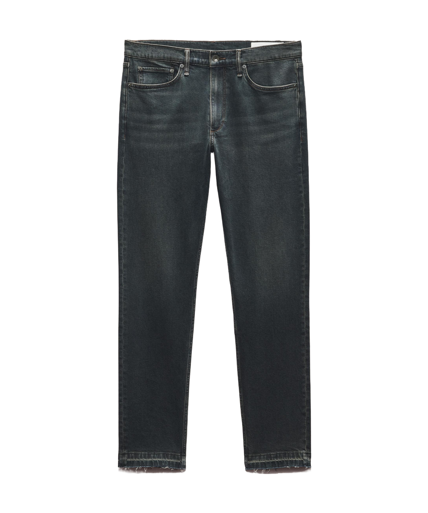 Rag & Bone Belt-loop Jeans In Black