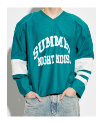 Misbhv Long-sleeved T-shirt In Green