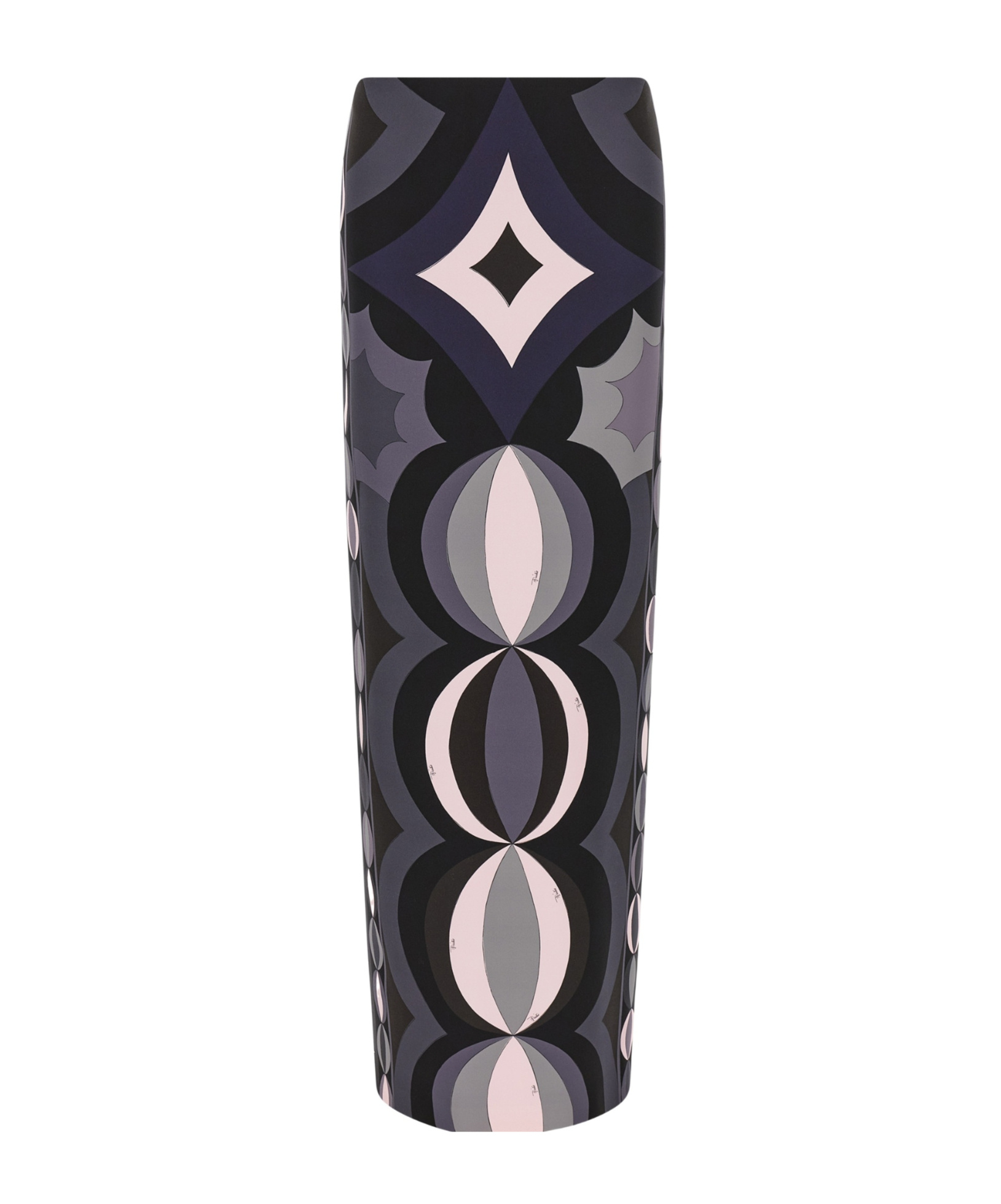 Pucci Iride-print Maxi Skirt In Blue