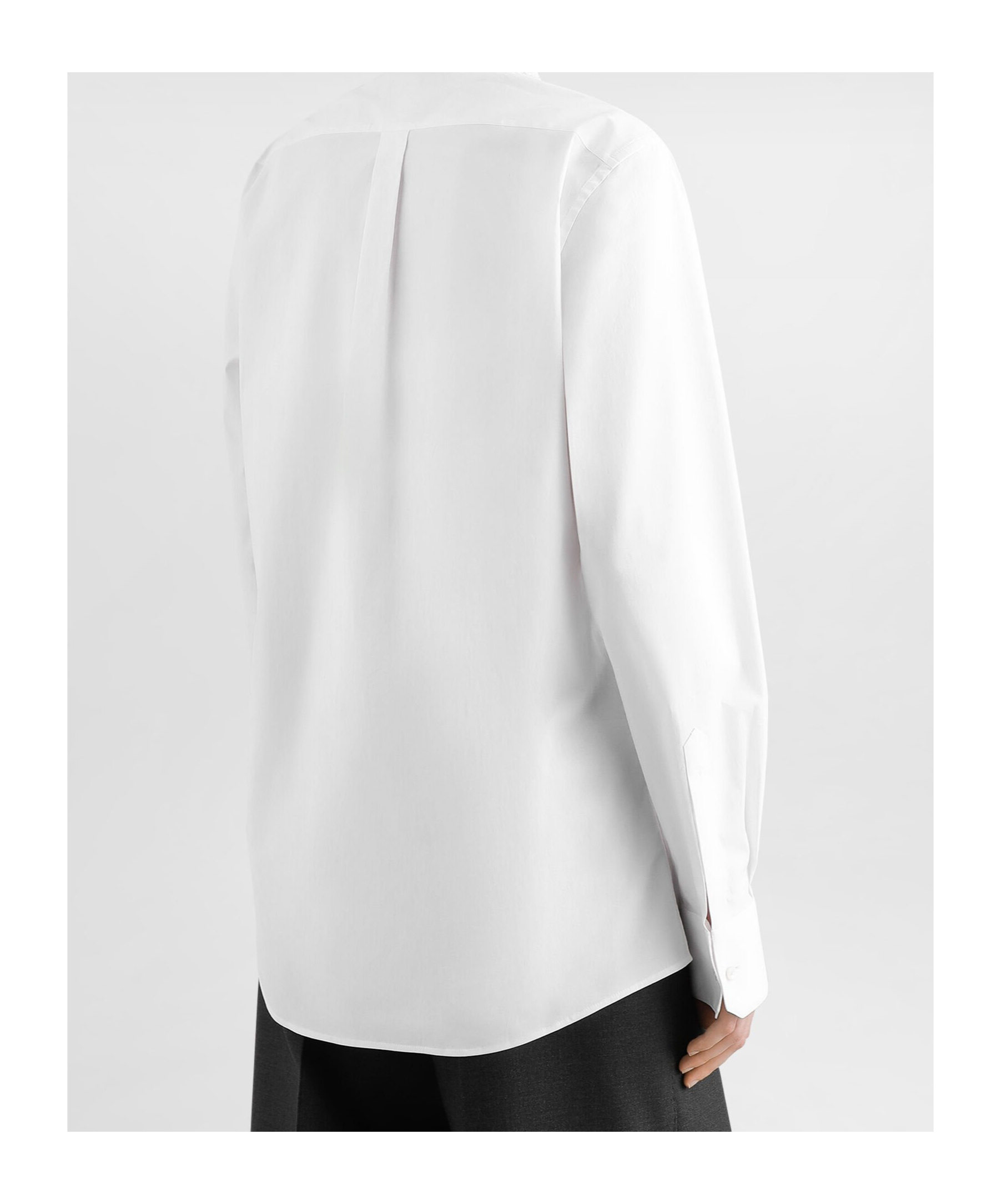 Dolce & Gabbana Long Sleeve Shirt In White