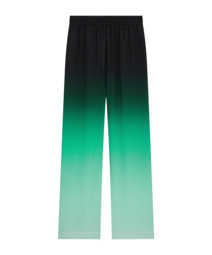 Casablanca Gradient Jacquard Casual Pants In Multi