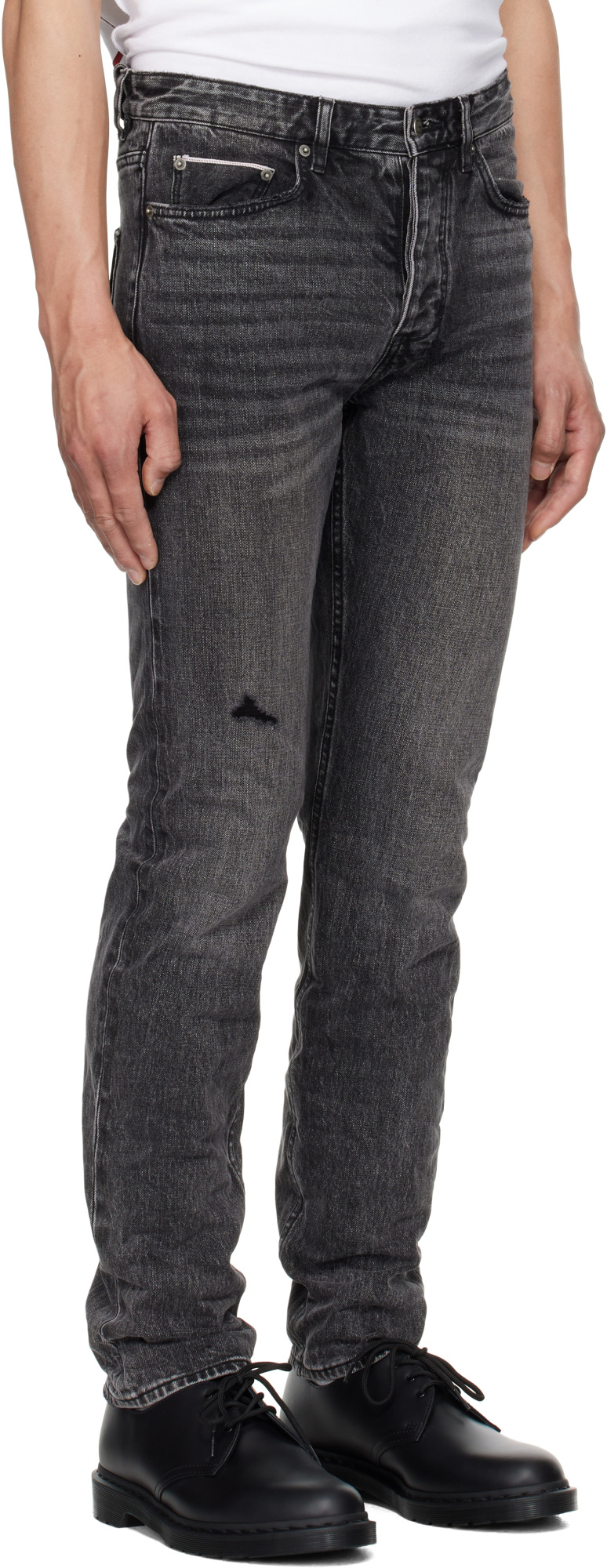 KSUBI BLACK CHITCH REPLIKA SELVEDGE JEANS 