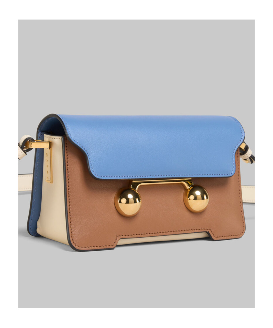 Marni Trunkaroo Shoulder Bag In Brown