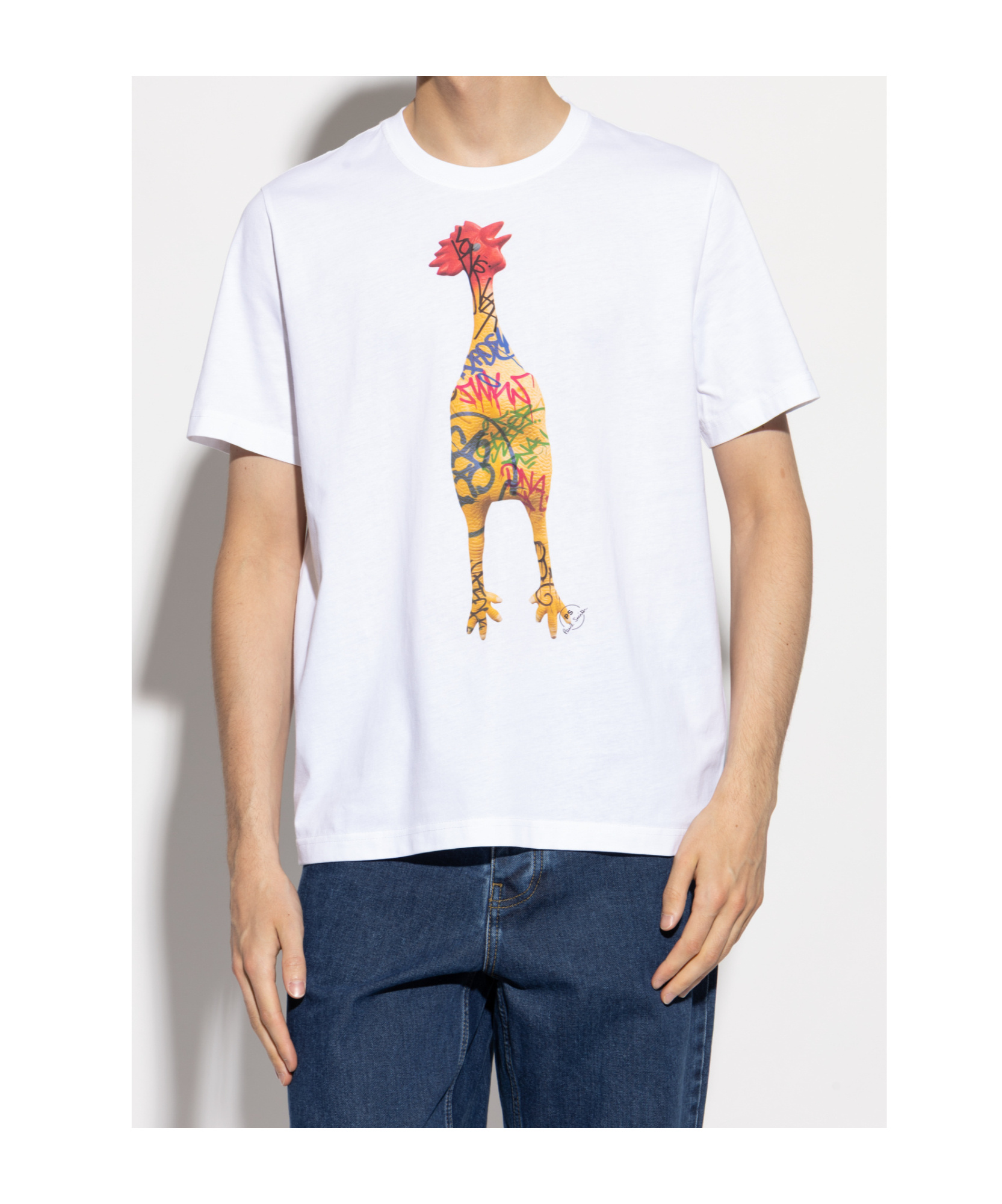 Shop Paul Smith Rubber Chicken-print T-shirt