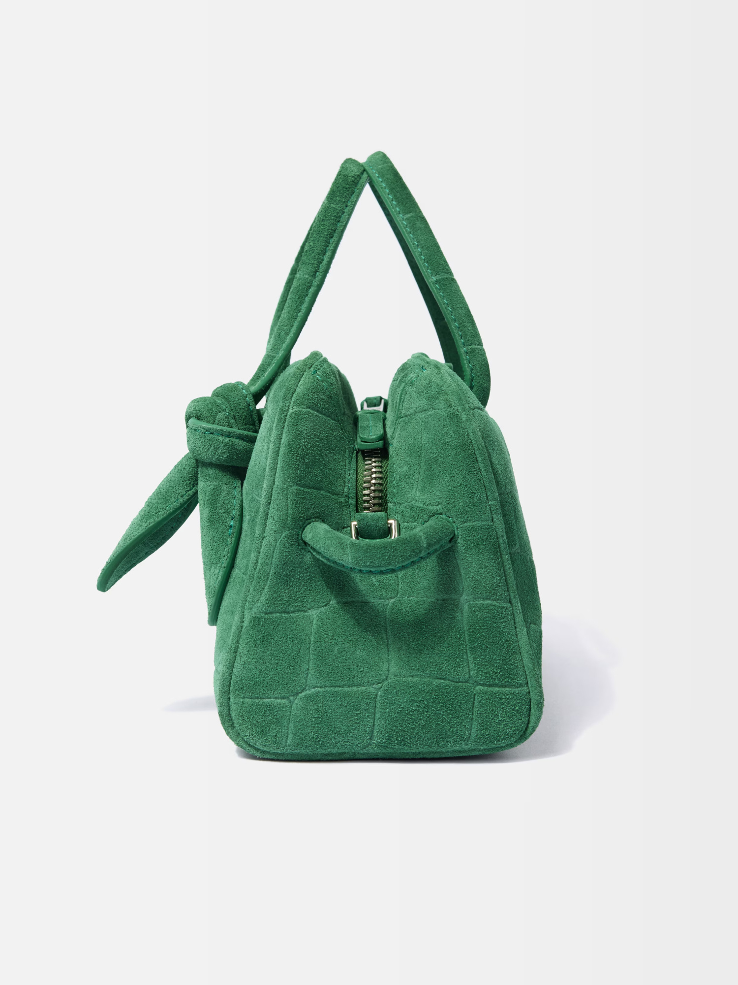 Jacquemus Small Zip Shoulder Bag In Green